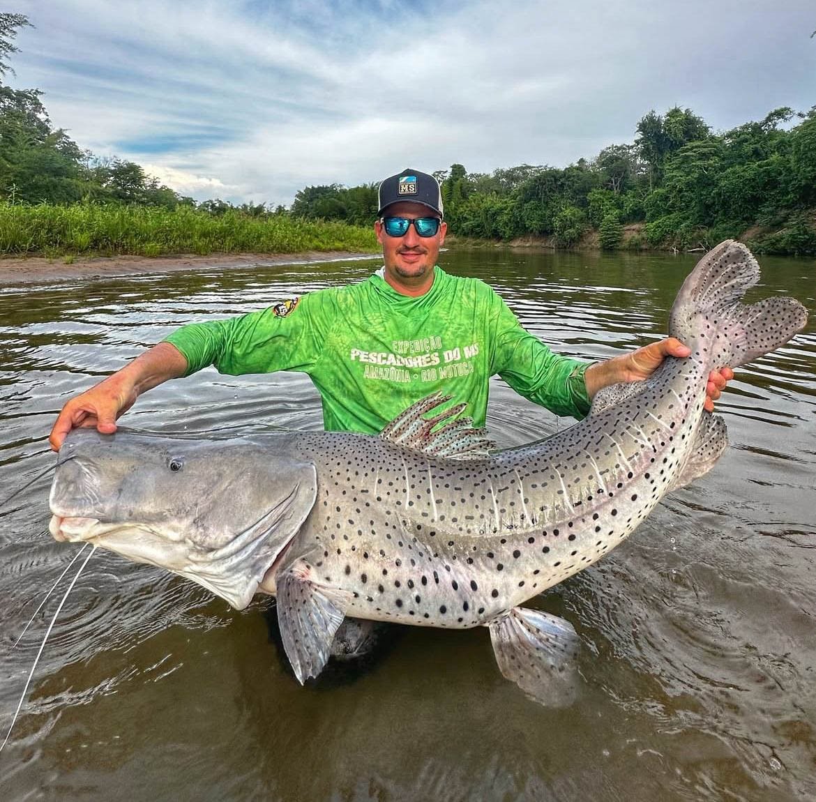 Cliente com peixe